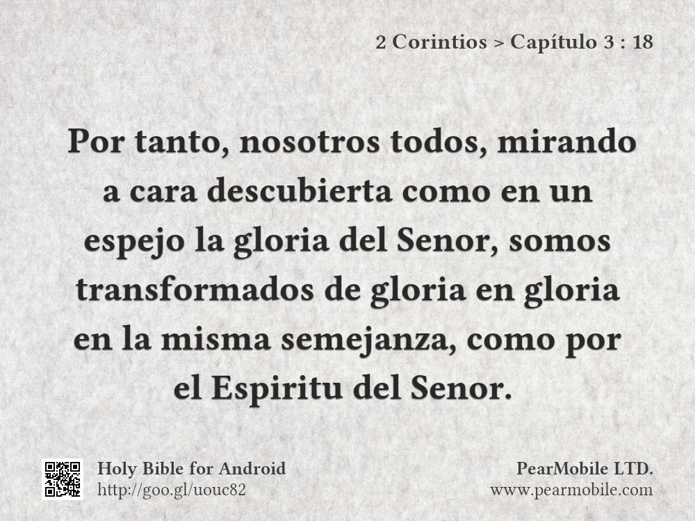 2 Corintios, Capítulo 3:18